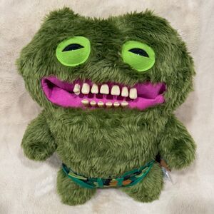 ZURU Fugglers Bigg Fuggs Big Funny Ugly Monster Plush 18” inches (Chuckles) NWT